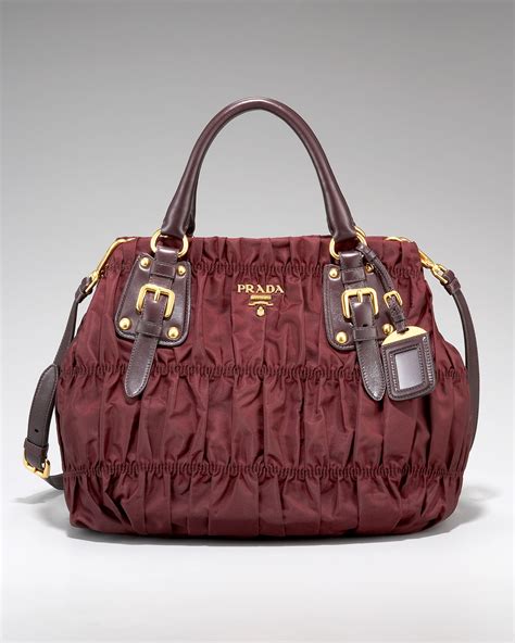 prada ruched bag|prada femme bag.